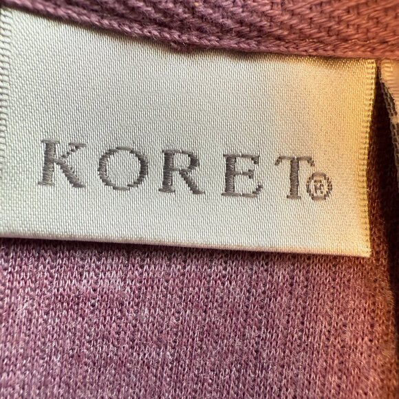 Koret 3 Quarter Zip Top Size X-large - Picture 4 of 6